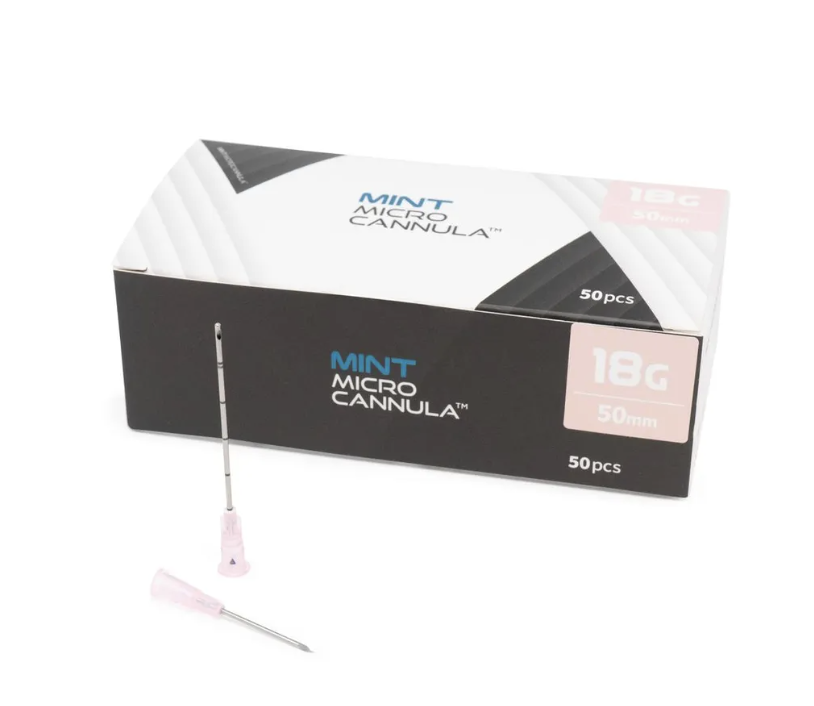 18G Mint Microcannula
