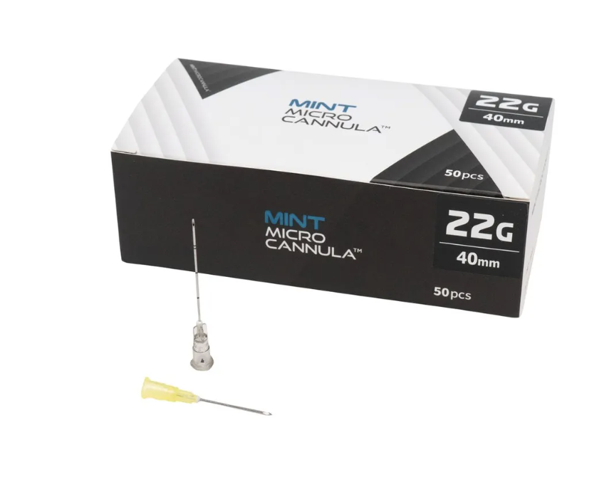 22G Mint Microcannula