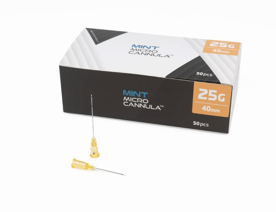 25G Mint Microcannula