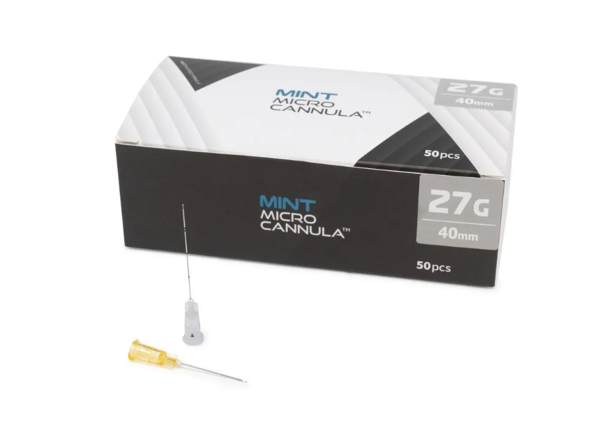 27G Mint Microcannula